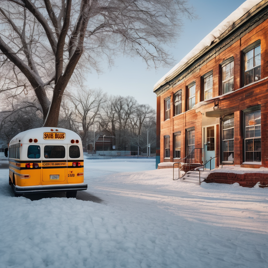 North Texas Schools Reopen as Ice Lingers from Winter Storm