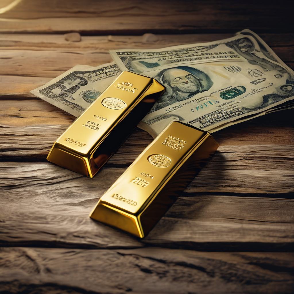 Gold Rises as Dollar Slumps and Fed Holds Rates