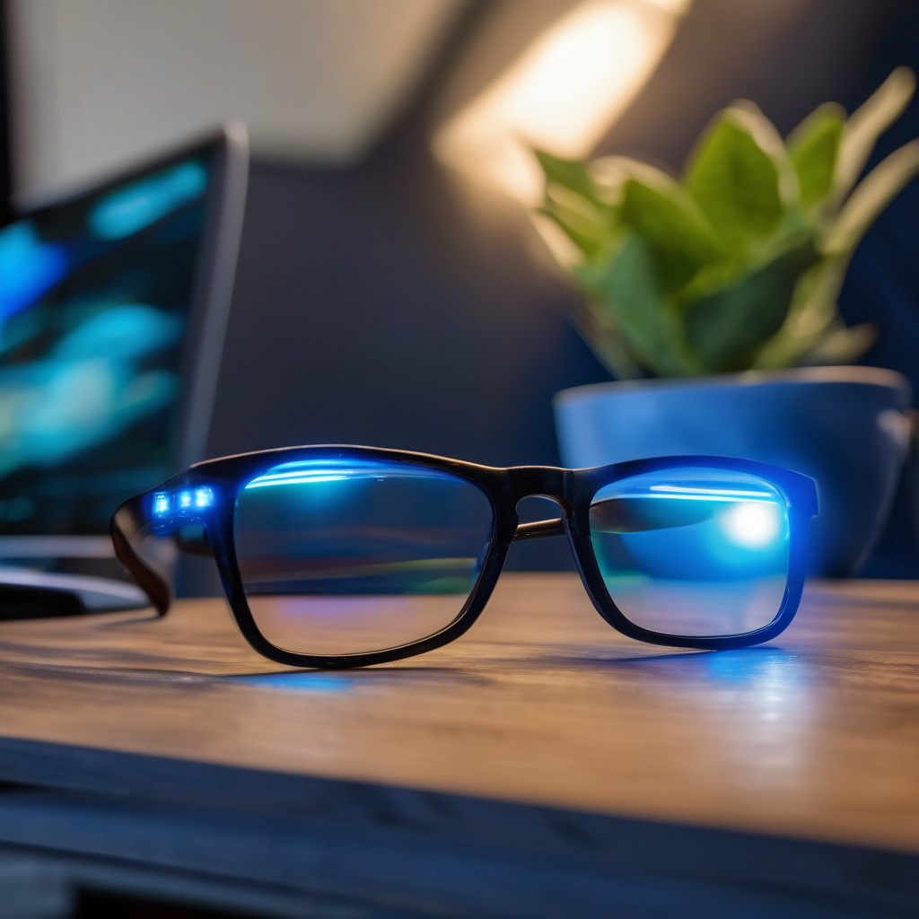 Blue Light Glasses and Transition Lenses: A New Shield Against Screen Fatigue