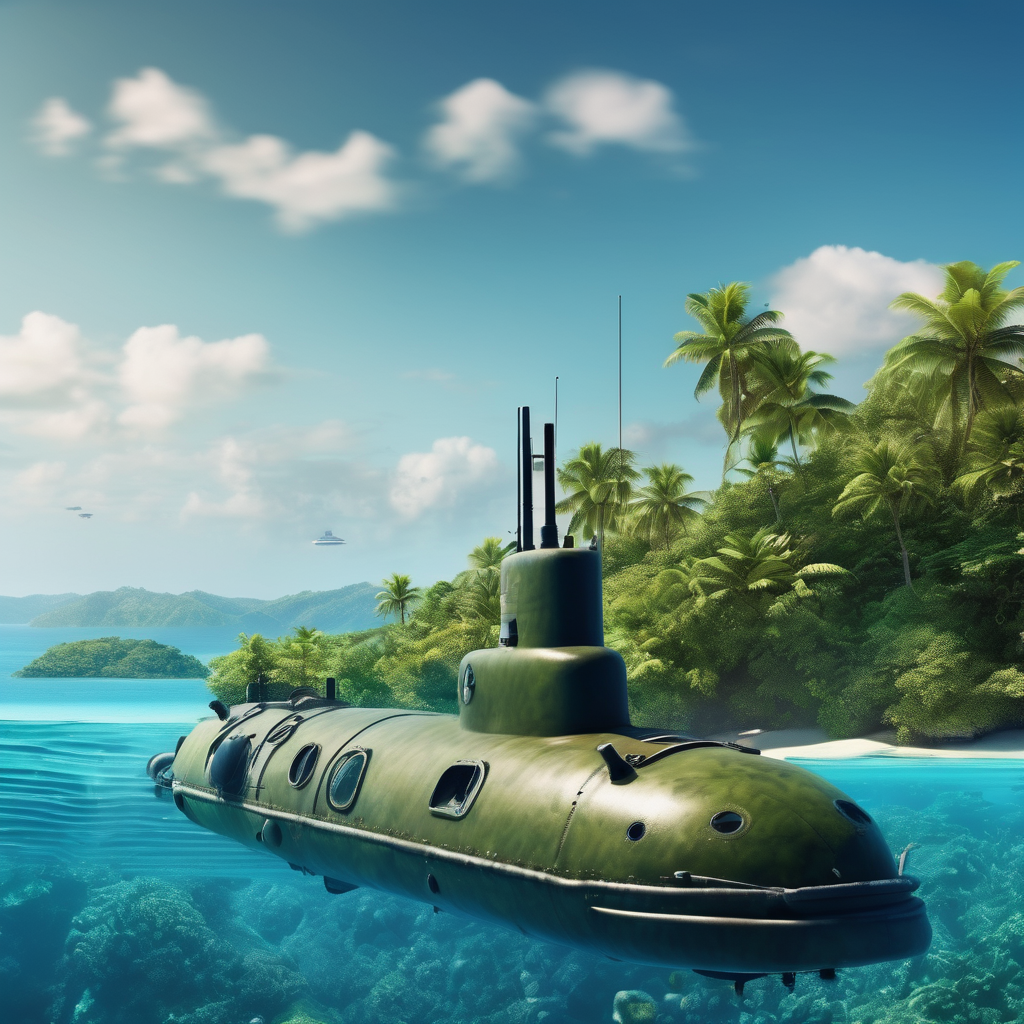 Suspected Narcotic Sub Detected Near Fiji's Lau Group