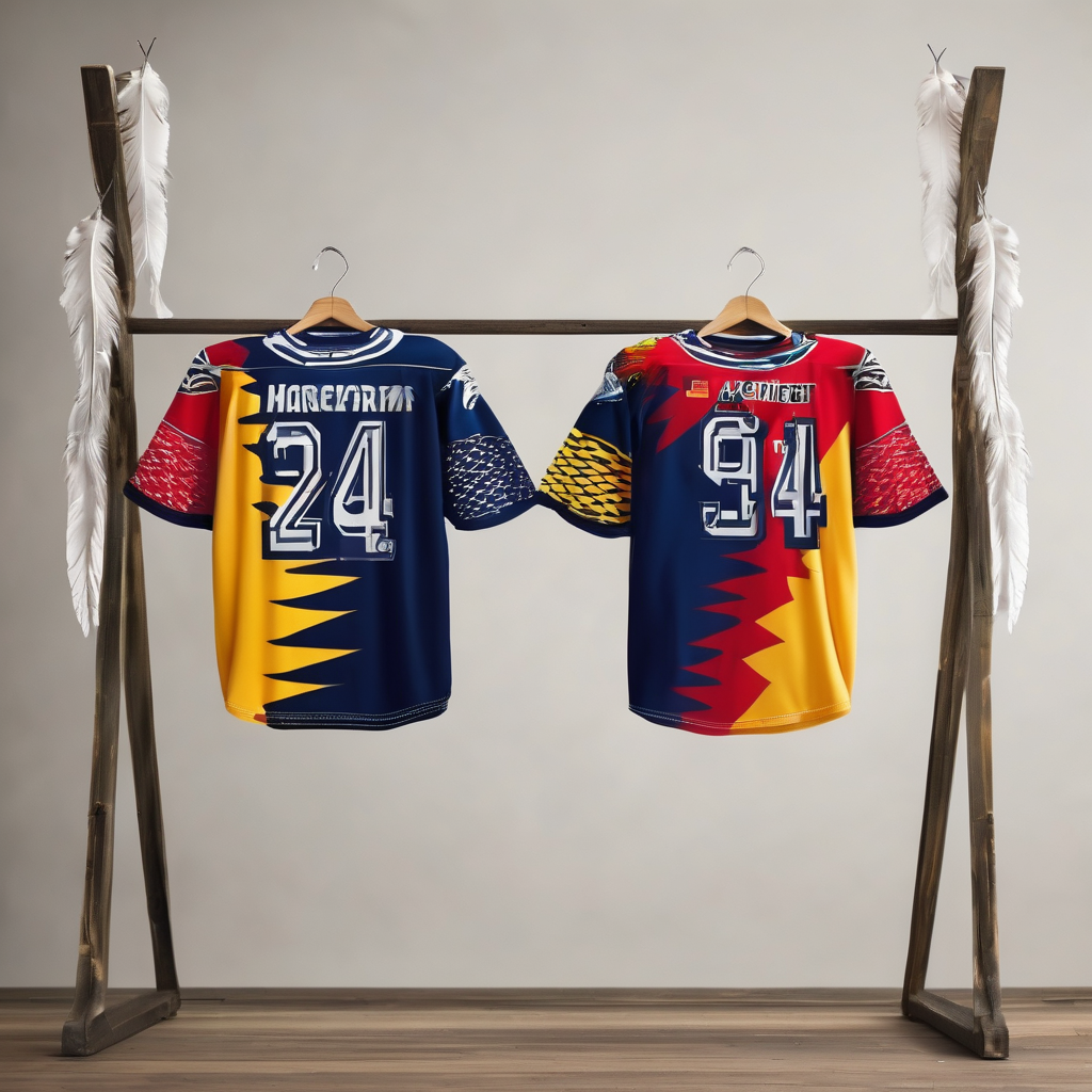 Lacrosse Stars Honor Native American Heritage Night with Heritage-Inspired Jerseys