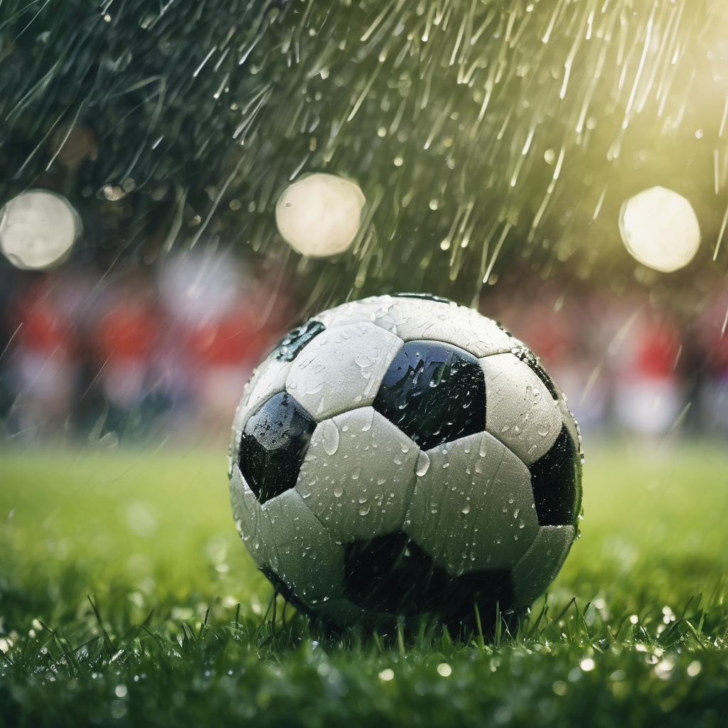 Rain Can't Dim Fiji's Youth Football Festival