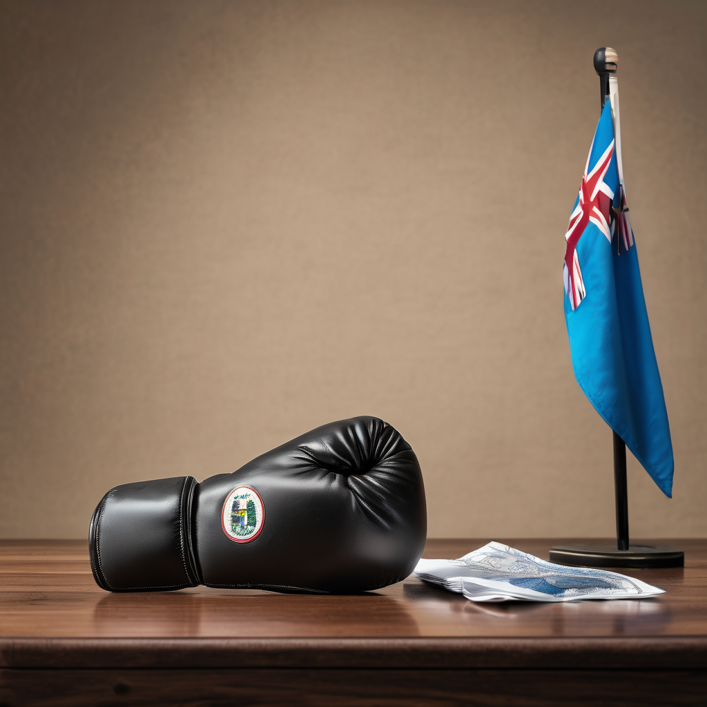 Former Fiji boxer fights blindness, raises funds for Disabled Trust