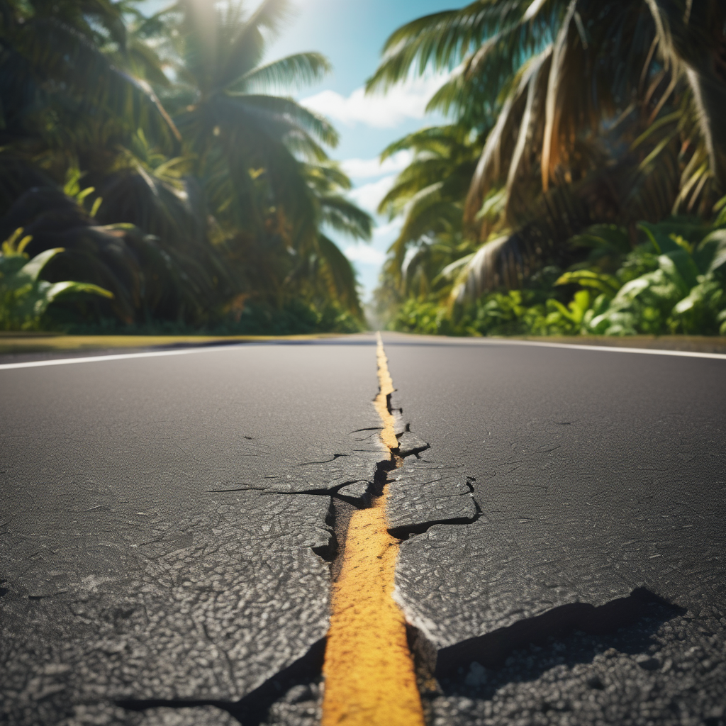 Queen's Road Closes After Major Fissure Near Semo Village