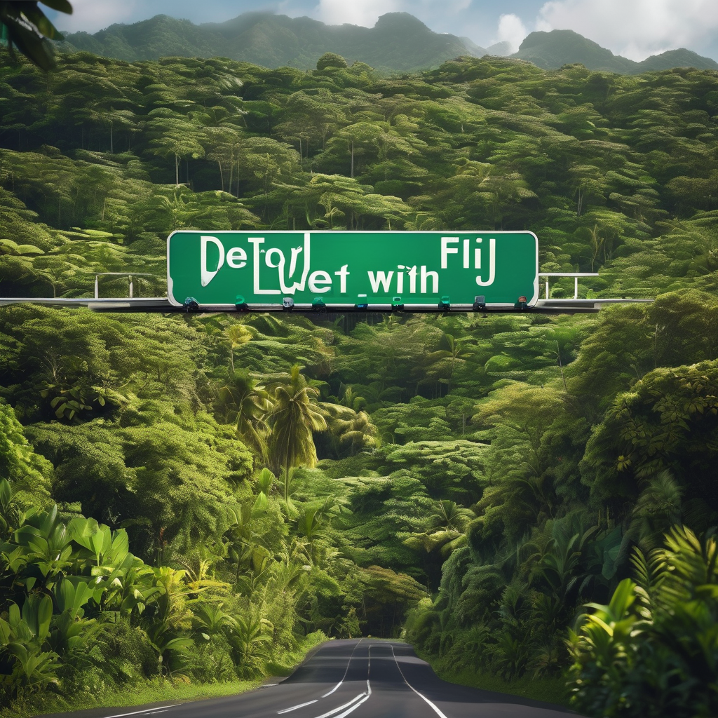 Queens Highway Detour: Buses Rerouted After Road Collapse in Fiji