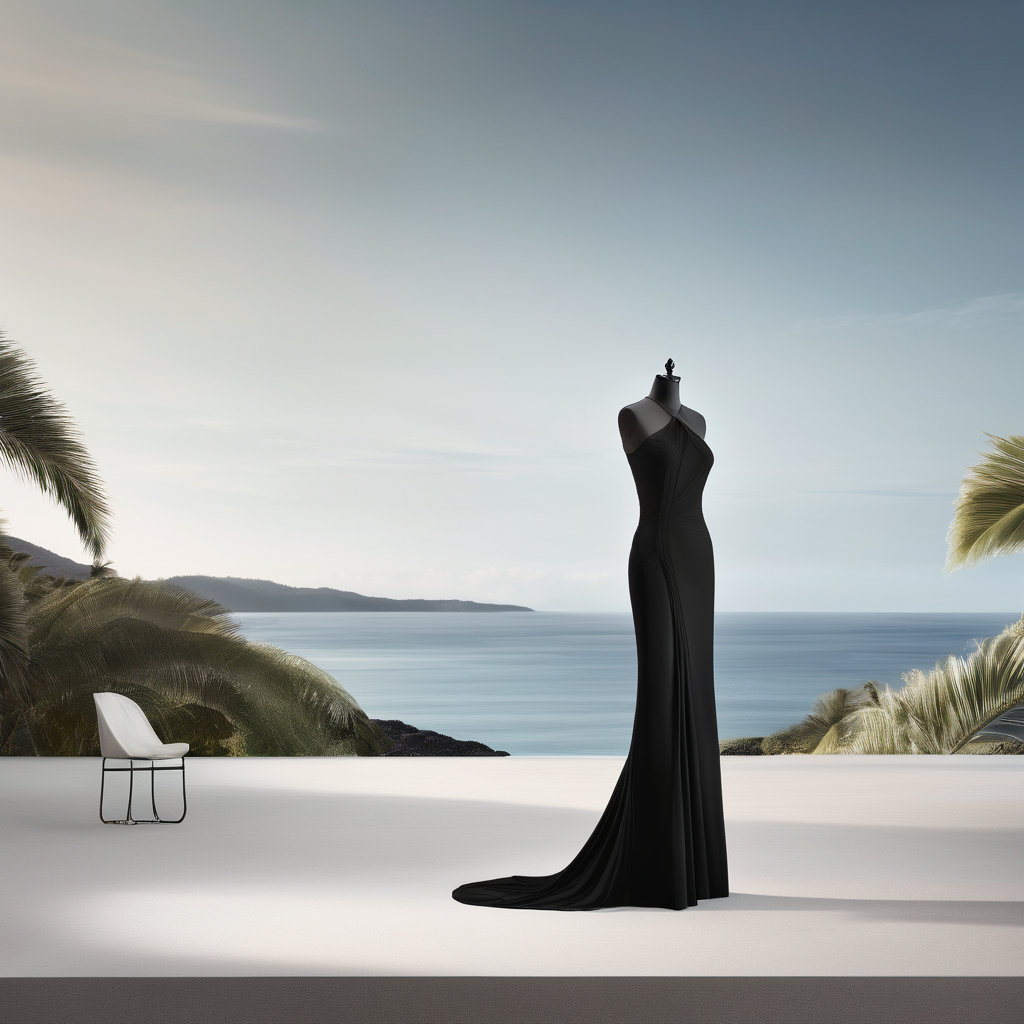 Nina Dobrev Dazzles in Minimalist Black Gown on Instagram