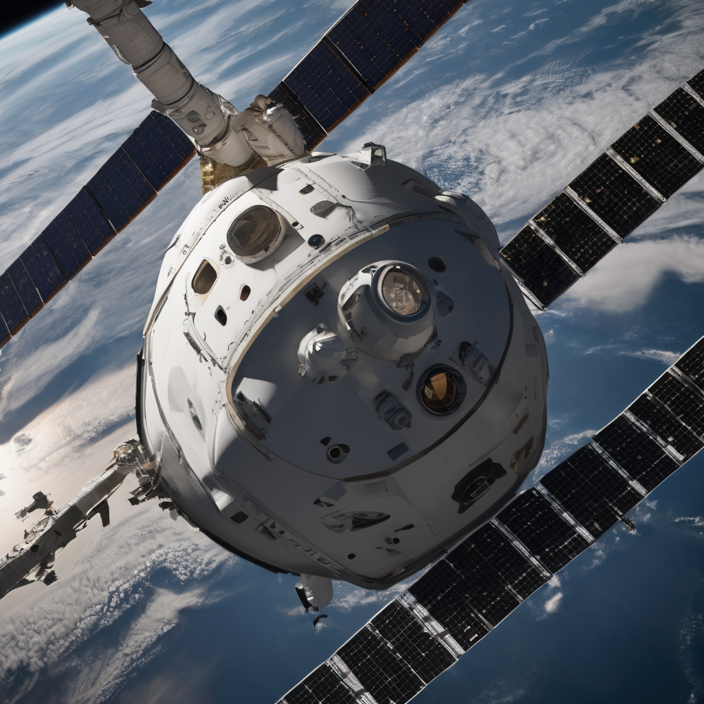 SpaceX Crew-12 Docks at the ISS on Valentine's Day
