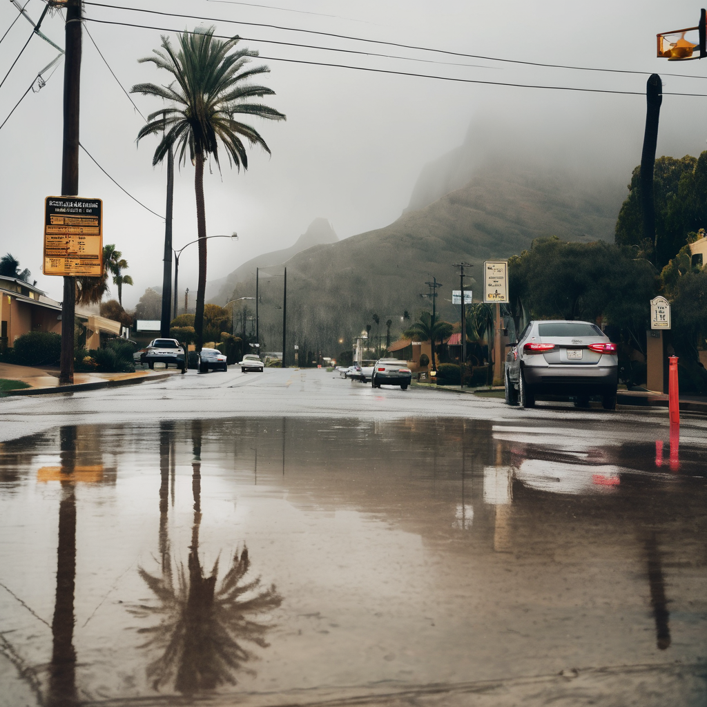 San Diego Storm Set to Bring Rain, Flood Risks and Mountain Snow