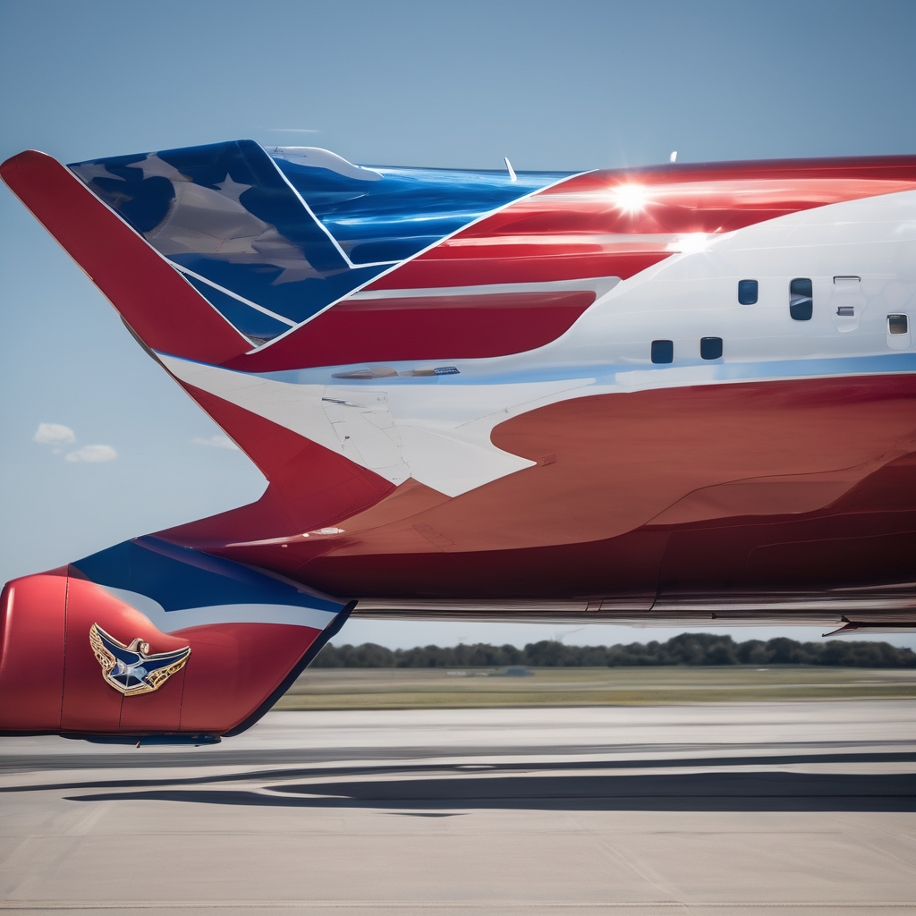 Air Force One Fleet to Sport Trump-Inspired Red, White, Gold and Blue