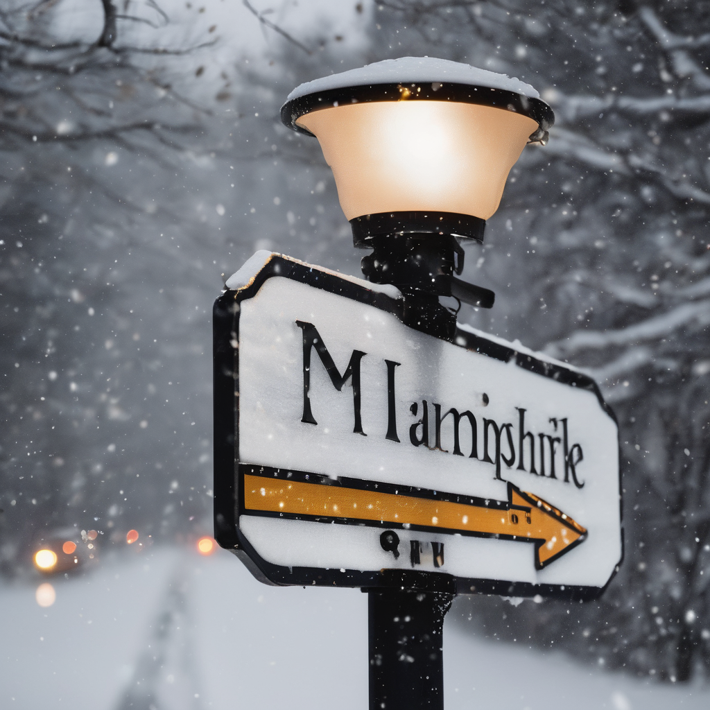 New Hampshire Braces for Weekend Snowstorm and Slick Roads