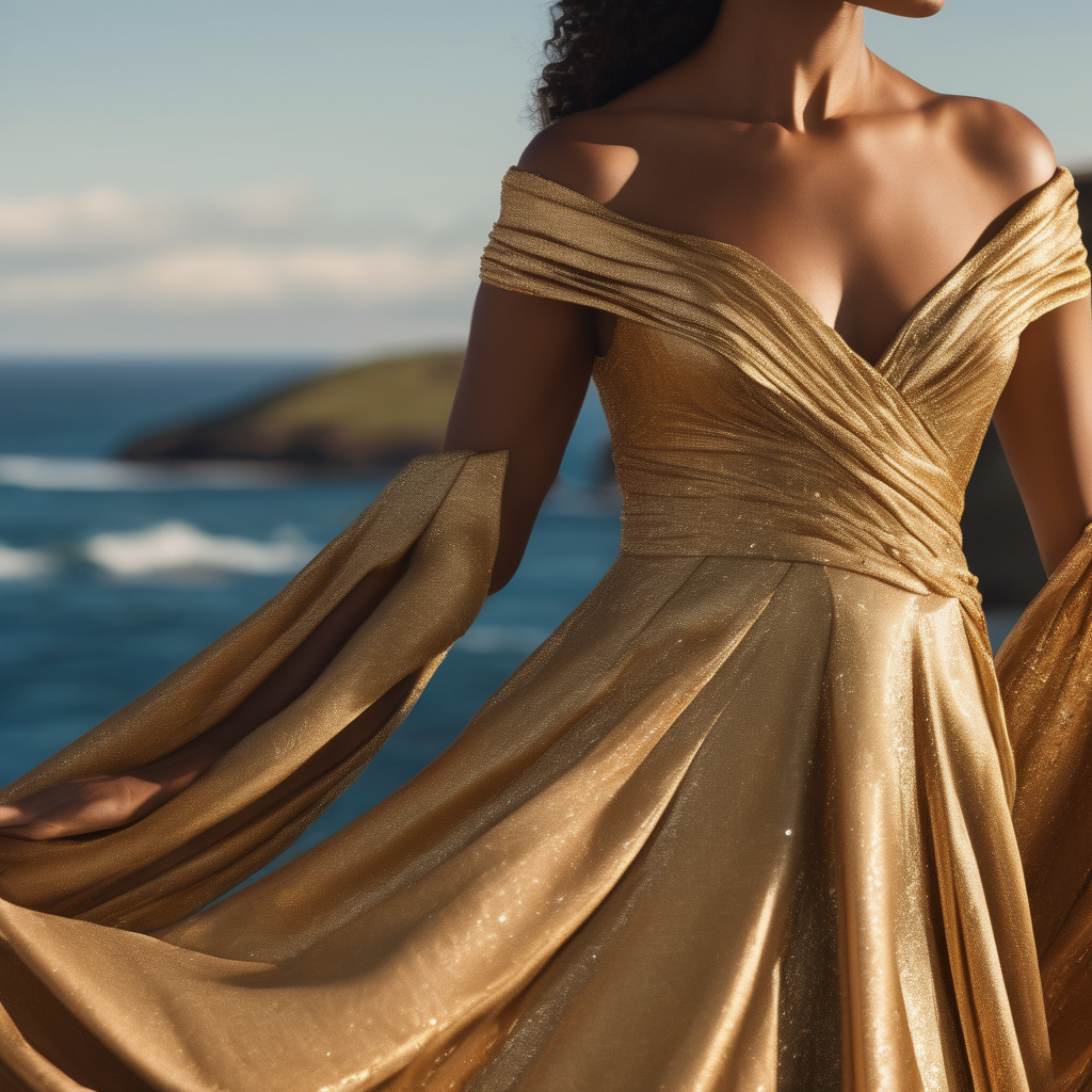 Priyanka Chopra Jonas Dazzles in Gaurav Gupta Golden Arc at The Bluff Premiere