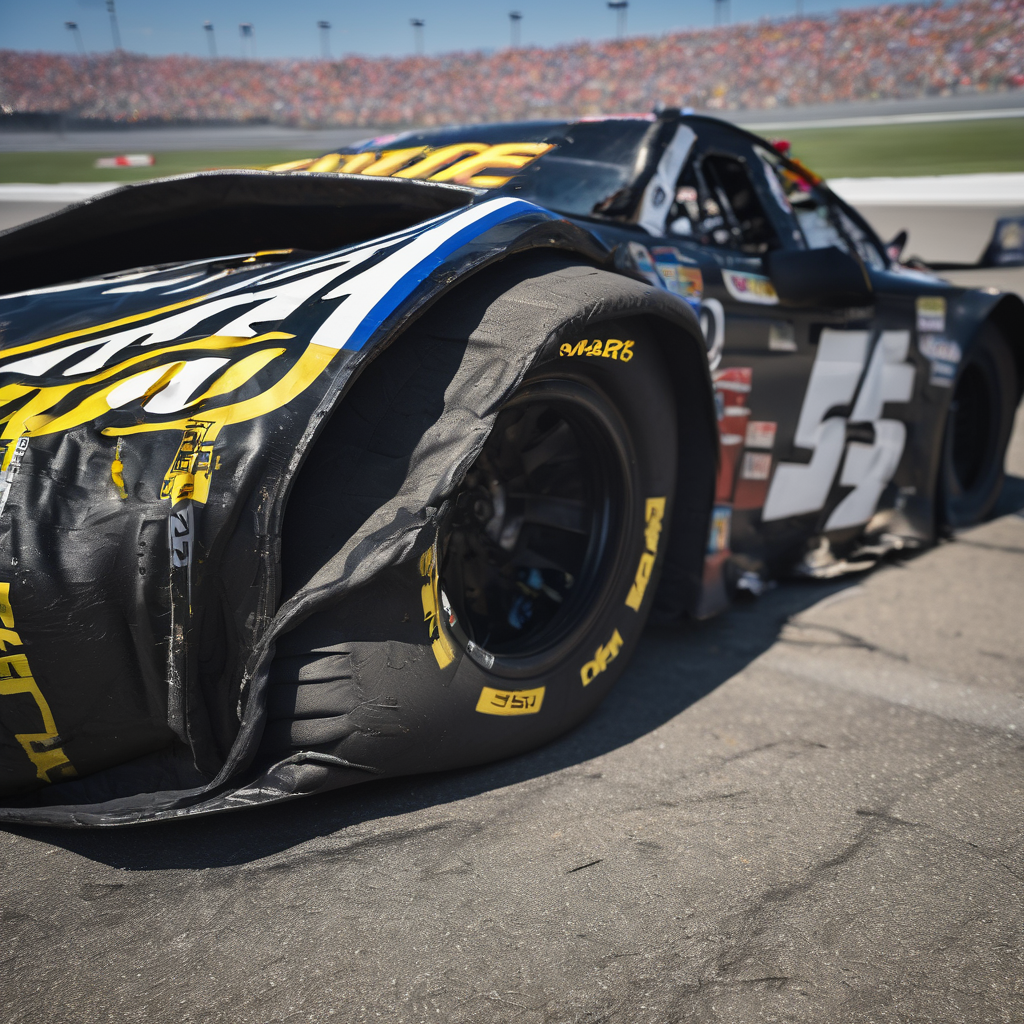 Kyle Larson Crashes Late at Autotrader 400, Finishes Outside the Top 30 in NASCAR Cup Series