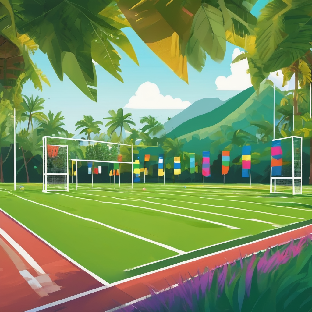 NFL Makes Fiji Debut with Youth Flag Football Clinic