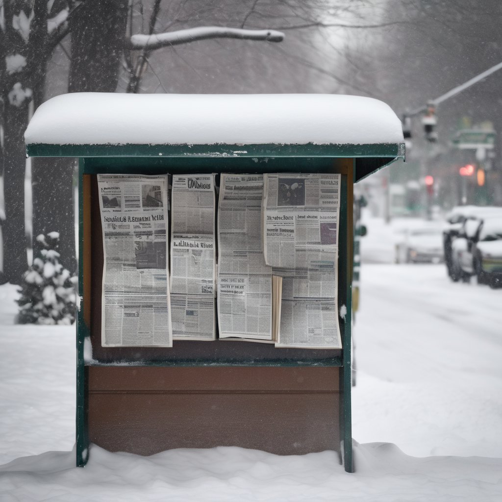 Historic Blizzard Delays Boston Globe Delivery