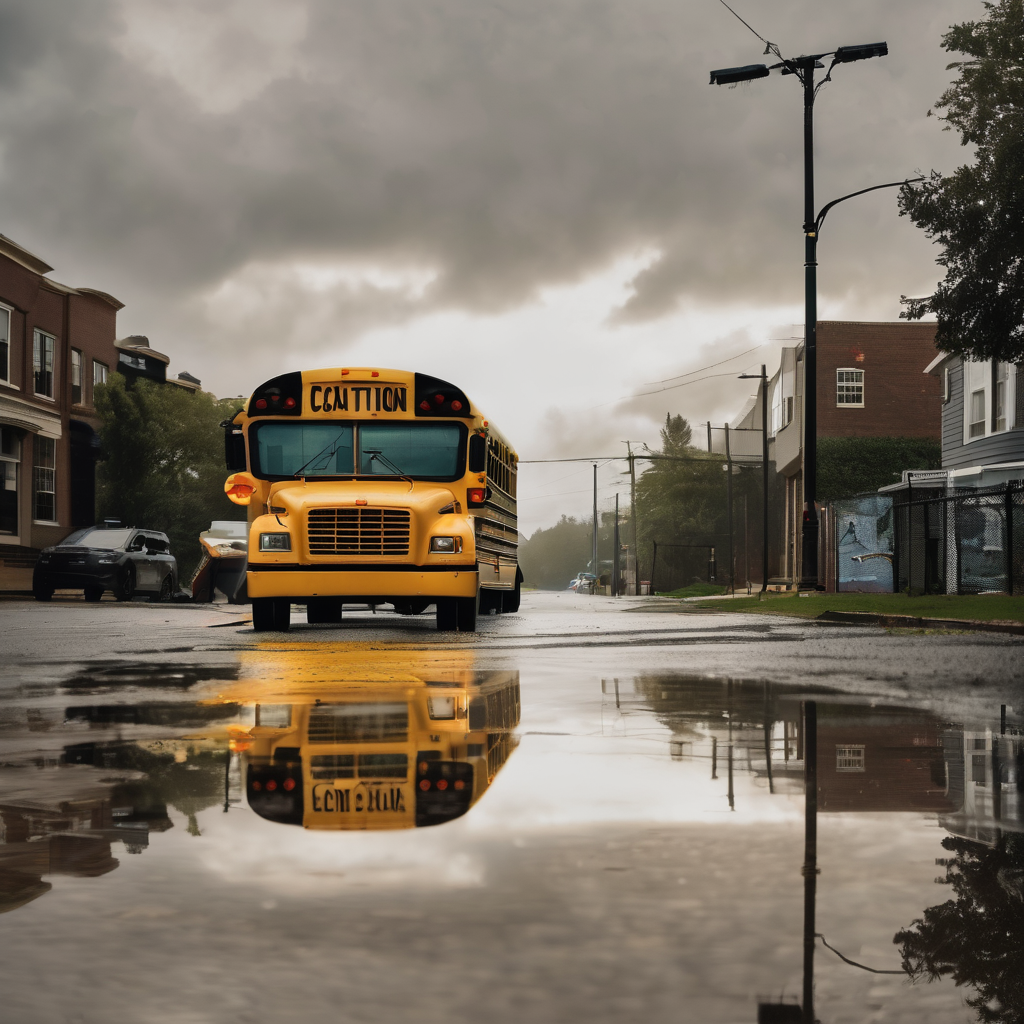 School Bus Safety Under Spotlight as Flood Scare Prompts Enforcement Actions