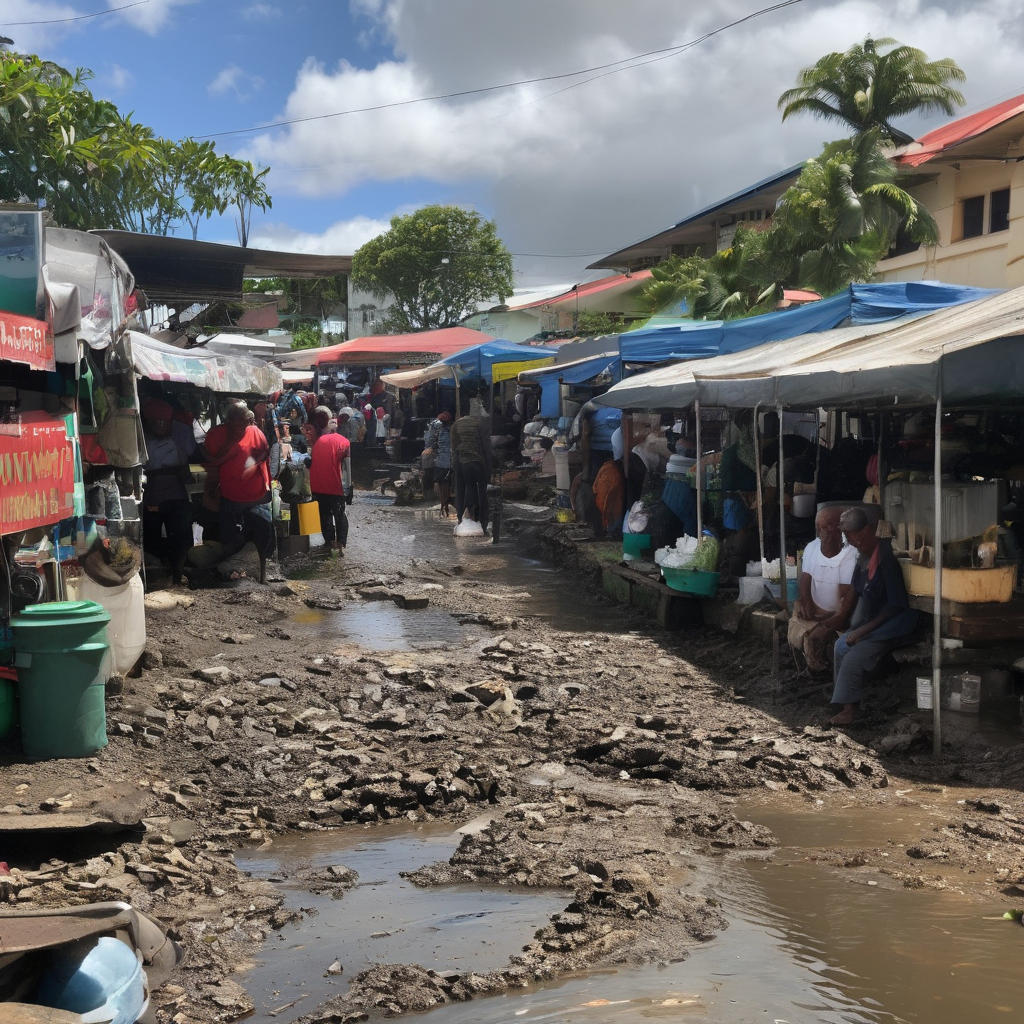 Persistent Drainage Blockages Frustrate Suva Market Vendors