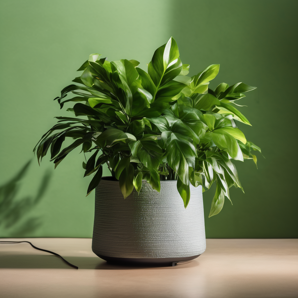 Indoor Plants and Green Walls May Boost Air Quality and Comfort in Buildings