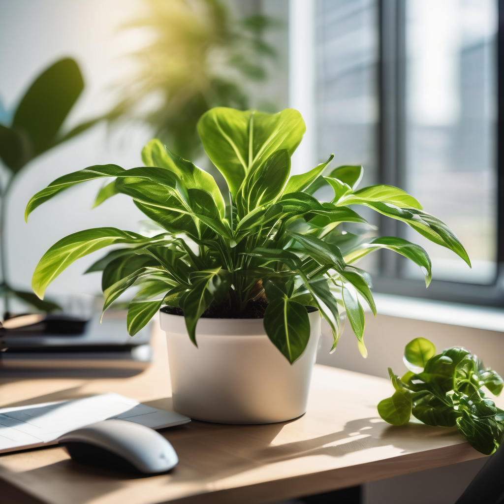 Could Indoor Plants Make Buildings Cooler and Healthier?