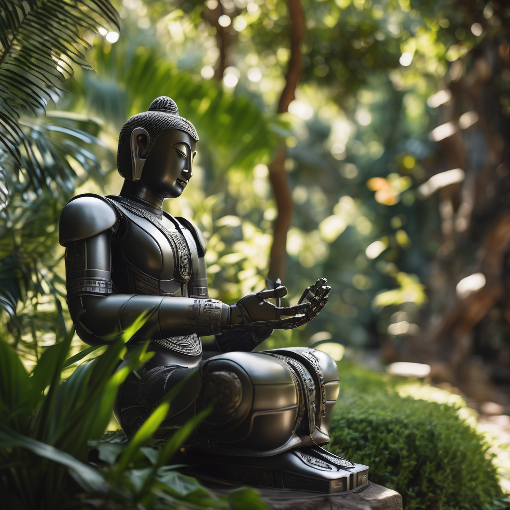 Humanoid Robot Becomes Buddhist Wisdom Guide