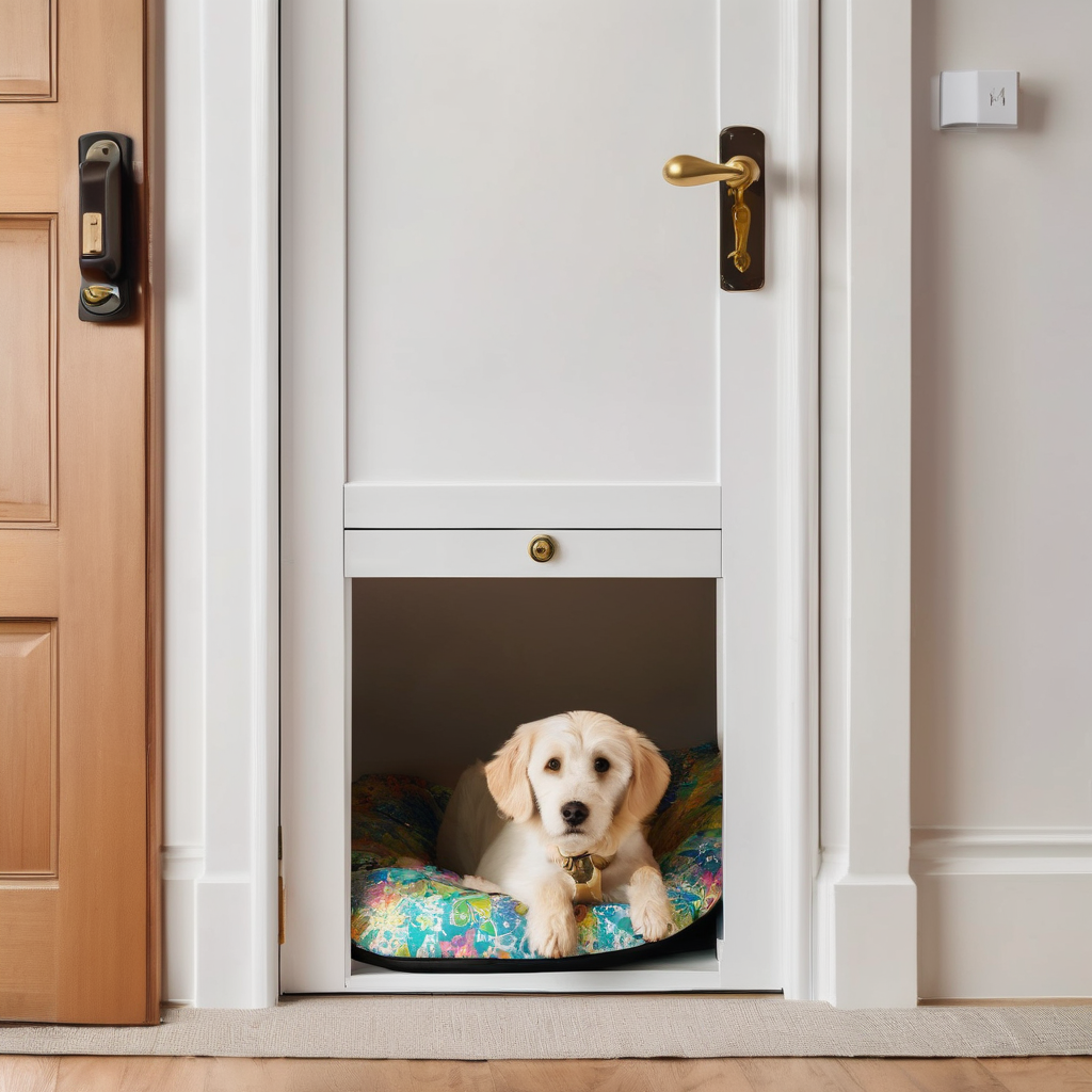 Tommy the High-Maintenance Pup Won't Open His Own Door