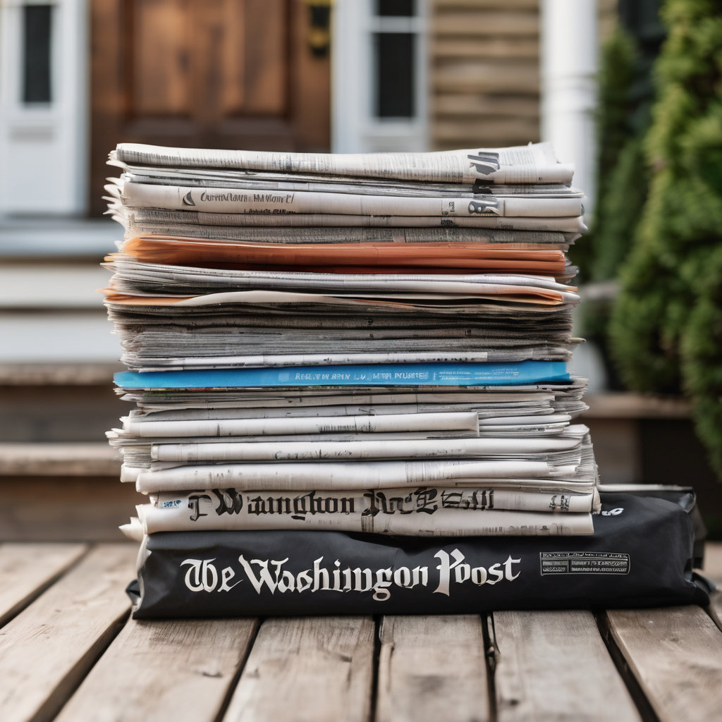 Washington Post Delivery Changes Signal Print Media Slump