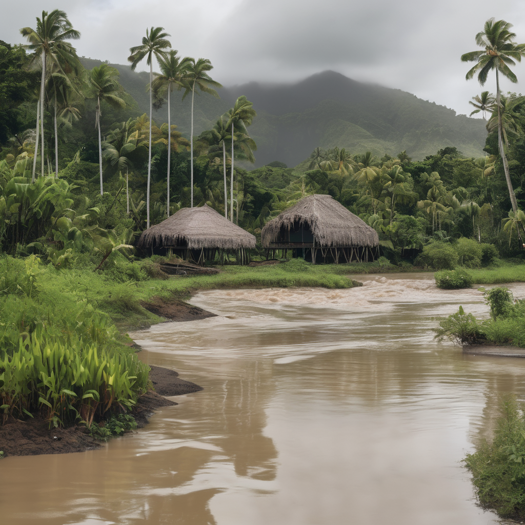 Record Rainfall Triggers Fiji Flood Warnings