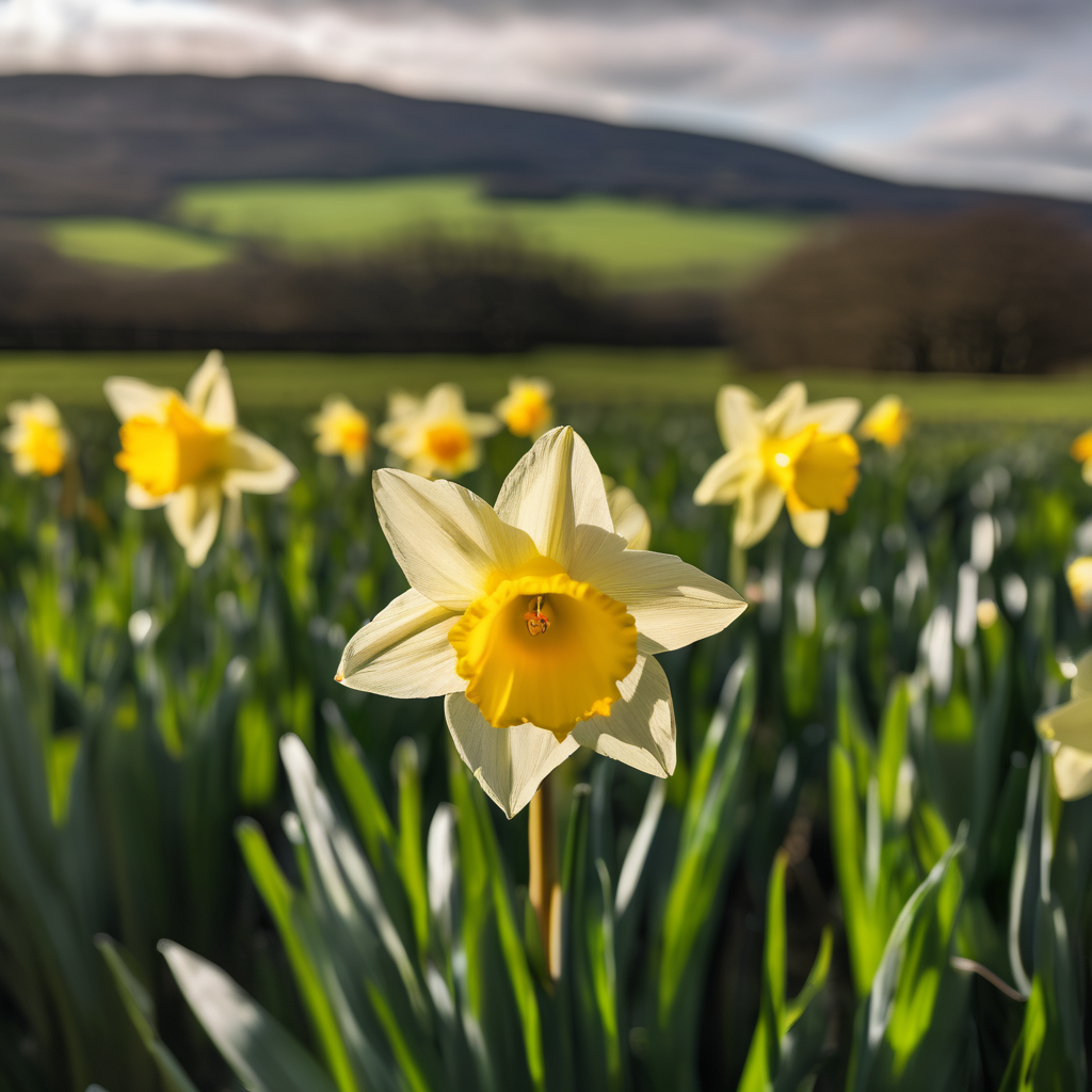 Daffodils and Duty: William and Kate in Powys for St. David’s Day