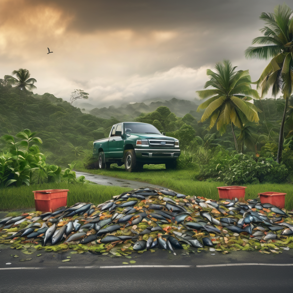 Fiji to Tighten Penalties After Illegal Fish Waste Dumping on Namosi Road