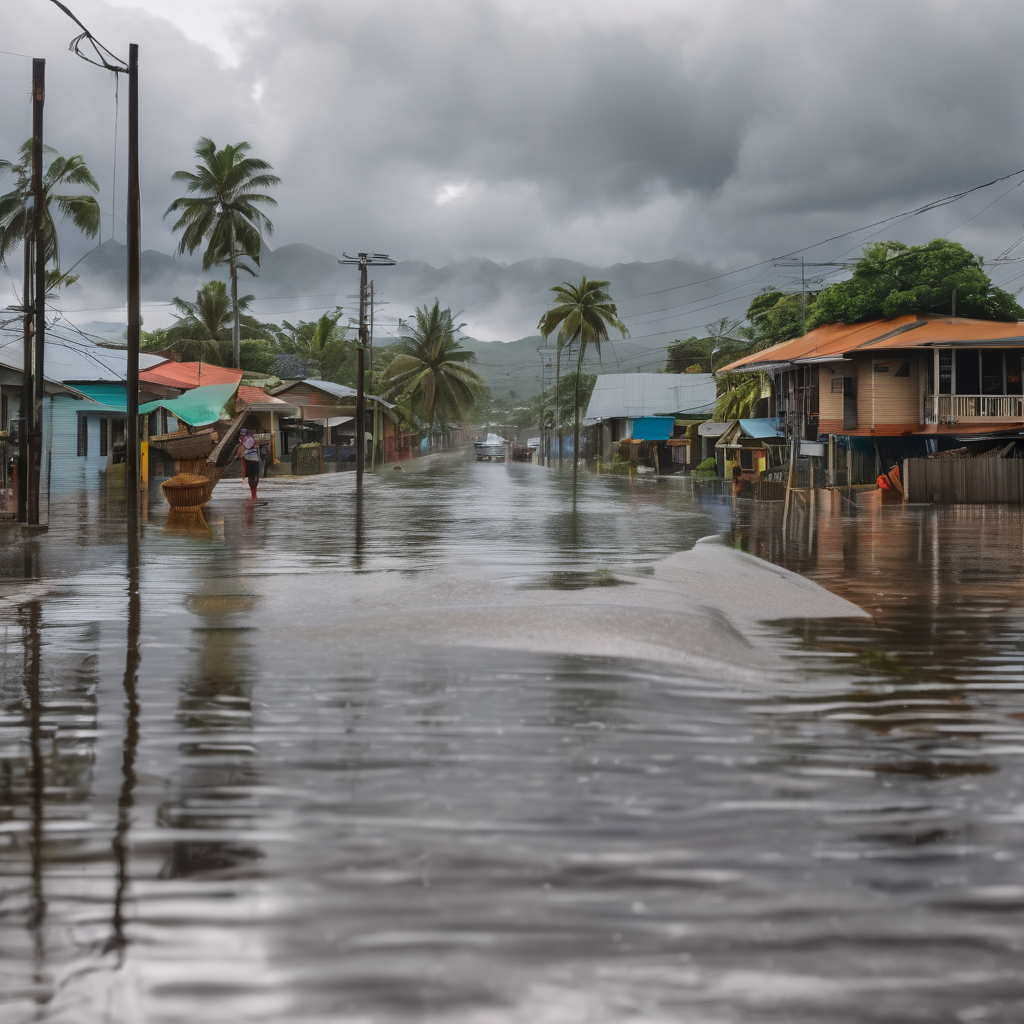 Fiji Flooding: 16 Evacuation Centers Open in Western Division