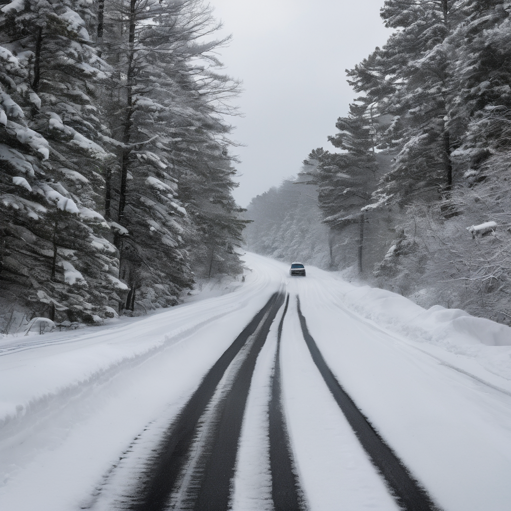 New Hampshire Winter Weather Sparks Road Crash Spike; Roads Clear by Mid-Morning