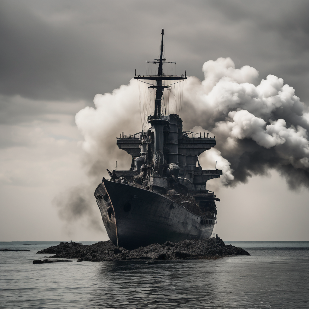 Fire Destroys Iranian Warship as U.S.-Iran Tensions Mount