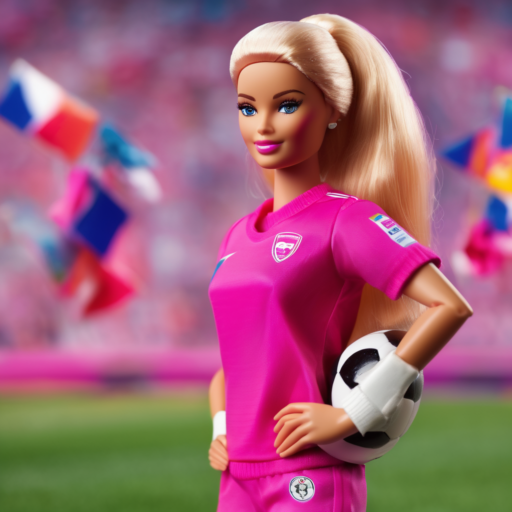 Chloe Kelly Becomes Barbie in Mattel's International Women's Day Dream Team