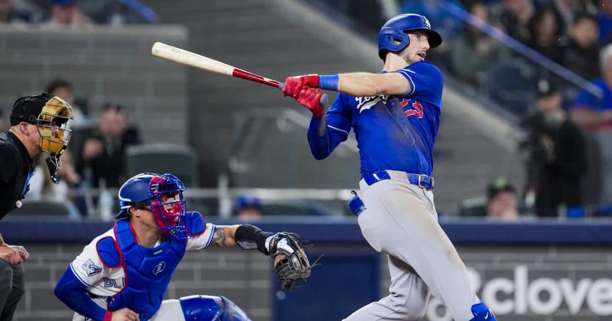 Dodgers rout Blue Jays 14-2 in Toronto as Dalton Rushing belts two homers in World Series rematch