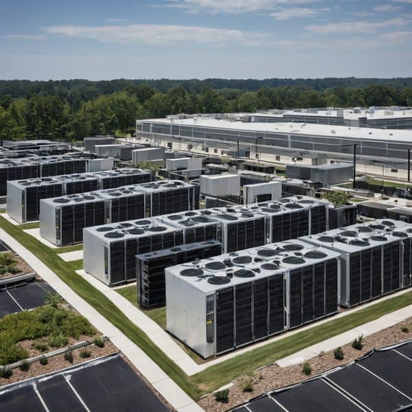 Illustrative image related to Local opposition slows 48 U.S. data center projects worth $156 billion in 2025.